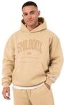 SMILODOX Hoodie Herren Oswin, Oversized Fit Kapuzenpullover mit Frontprint &