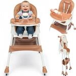 Twinky&reg; Hochstuhl Baby MAXI 2-in-1 Kinderhochstuhl - Klappbarer Essstuhl,