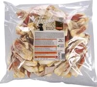 HAPKI KANINCHENOHR MIT Huhn 10CM 140ST 1,6KG