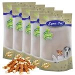 Lyra Pet&reg; 5 kg Calciumknochen mit H&uuml;hnerbruststreifen - Kausnack f&uuml;r Hunde 