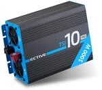 ECTIVE Wechselrichter 12V auf 230V TSI PRO 10-1000W Reine Sinuswelle 