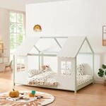 [en.casa] Kinderbett Tostedt Hausbett Jugendbett Bettenhaus Spielbett...
