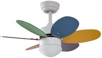Lindby Deckenventilator mit Beleuchtung und Fernbedienung leise (&Oslash; 77 cm) |...
