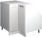 Vicco Dachschr&auml;gen-Eckschrank Rion, Wei&szlig; Landhaus/Wei&szlig; | MDF-Front &middot; Tiefe...