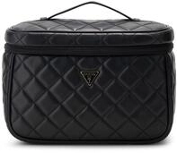 GUESS Kosmetiktasche Juliet Toiletry Train Case Black schwarz