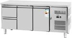 Royal Catering RCS-417D K&uuml;hltisch 417 L 2 x GN 1/2 + 2 F&auml;cher 179 x 70 cm