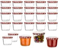 BigDean 24x Marmeladengl&auml;ser 230ml Mini Einmachgl&auml;ser TO 82 | Einweckgl&auml;ser...