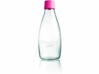 retap Wiederverwendbare Wasserflasche mit Verschluss - 0,8 Liter, Farbe:Magenta