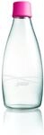 Wiederverwendbare Wasserflasche mit Verschluss - 0,8 Liter, Farbe:Magenta