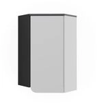 Vicco Eckh&auml;ngeschrank Karen, Anthrazit/Wei&szlig;, 60 x 75 cm | 1 T&uuml;r &middot; 6...