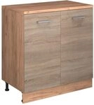 Vicco Erweiterungsschrank Rion, Sonoma/Goldkraft Eiche, 80 x 46 cm | Robuste...