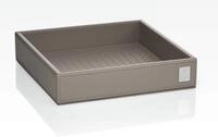 JOOP! BATHLINE, Tablett quadratisch, Grau