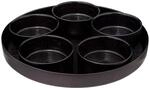 Secret de Gourmet - Aperitif-Set Astra schwarz 6-teilig
