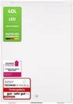 Stillstern Mini K&uuml;hlschrank D 40L, Lautlos, Schloss, LED, Ideal f&uuml;r K&uuml;che,...
