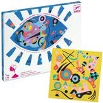 Abstrakt, inspiriert von Vassily Kandinsky Color Sands Art Kit