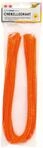 folia 77840 - Chenilledraht, Pfeifenputzer, 10 St&uuml;ck in orange, Durchmesser 8...