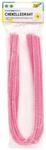 folia 77826 - Chenilledraht, Pfeifenputzer, 10 St&uuml;ck in rosa, Durchmesser 8 mm...