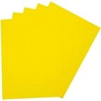 folia 23512 - Moosgummi, 5 B&ouml;gen, 2 mm, ca. 29 x 40 cm, zitronengelb - ideal f&uuml;r
