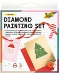 folia 31805 - Diamond Painting Set CHRISTMAS, Sticker mit Weihnachts-Motiven und