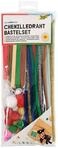 folia 93503 - Chenilledraht Bastelset "Winter" f&uuml;r Kinder und Erwachsene,