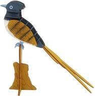 Fridolin 3D Papiermodell - Paradiesvogel