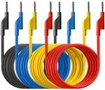 PeakTech P 7050, 4 St&uuml;ck Messleitungen Set, 150cm, Multimeter Test Kabel,
