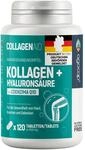 Kollagen Kapseln, mit Hyalurons&auml;ure & Coenzym Q10, 120 Kapseln. Collagen | Collagen