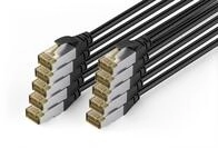 DIGITUS Outdoor Netzwerkkabel Cat 6A &ndash; 5 m &ndash; 10 St&uuml;ck &ndash; 10 Gbit/s &ndash; Schwarz
