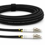 Elfcam&reg; - 100m Gepanzerte Glasfaser-kabel LC/UPC auf LC/UPC OM3 Multimode Duplex