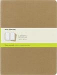 Moleskine Cahier Journal (3er Set Notizb&uuml;cher mit wei&szlig;en Seiten, Hardcover, Extra