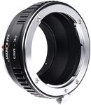 K&F CONCEPT Objektivadapter zur Montage von Pentax K PK Objektiven auf Micro 4/3