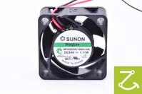 SUNON MF40202VX-1000U-A99 L&uuml;fter 40x40x20mm 24V= 18,3m&sup3;/h 27,5dBA 8000U/min.