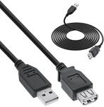 InLine USB 2.0 Verl&auml;ngerungskabel USB-A Stecker auf Buchse, 480Mb/s