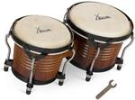 XDrum Bongos Pro Tobacco - 2 Trommeln mit 6,5" (17 cm) und 7,5" (20 cm)...