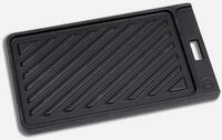 Beefer Gusseisen Pfanne Pro &ndash; Beidseitig nutzbar | Glatt & Grillmuster |...