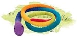goki Evolution 63871 - Filzschlange Boa, Handgefertigt aus Wollfilz f&uuml;r Kinder,