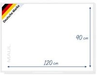 MAUL Whiteboard wei&szlig; 90x120 MAULprimo Magnettafel beschriftbar abwischbar | dezent