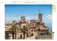 Puzzle &middot; Uferpromenade an der C&ocirc;te d'Azur, Antibes | Malerisches...