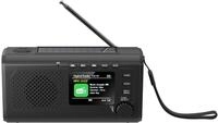 Reflexion SOS-Radio mit DAB+, UKW, Bluetooth 5.3, Kurbel, Solar & Powerbank | DAB+,