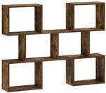 vidaXL Wandregal R&auml;uchereiche 103 x 17 x 80 cm Holzwerkstoff | Dieses...