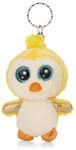 NICI Schl&uuml;sselanh&auml;nger GLUBSCHIS Vogel Sunita 9cm - gelb - Treuer-Pl&uuml;schbegleiter