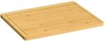 vidaXL Schneidebrett 40x30x1,5 cm Bambus