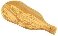 D.O.M.&reg; Servierbrett Schneidebrett mit Griff 34 cm aus Olivenholz