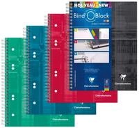 Clairefontaine 8272C Konferenzblock A5, kariert, 90 Blatt, farbig sortiert