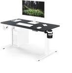 Jan Nowak Elektrisch h&ouml;henverstellbarer Schreibtisch, Sitz Steh 120 x 60 cm 