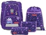 Step by Step Schulranzen-Set Space &bdquo;Pegasus Emily 5-TLG, lila, 20L |...