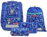 Step by Step Schulranzen-Set Space &bdquo;Mermaid Elara 5-TLG, rosa-blau, 20L 