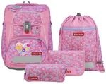 Step by Step Schulranzen-Set Space &bdquo;Heart Luma 5-TLG, rosa, 20L, 1. Klasse 