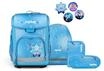 ergobag Schulranzen-Set cubo Light Set B&uuml;hnenfieb&auml;r - Blau | extra leichter