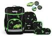 ergobag Schulranzen-Set cubo Light Set &Uuml;b&auml;rholspur - Schwarz | extra leichter